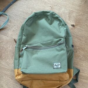 Herschel Supply Co. Olive and Mustard Backpack